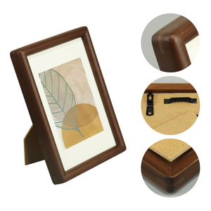 Custom Vintage Wooden <b>Picture</b> <b>Frames</b> Decoration Tabletop Solid Wood Photo <b>Frame</b> for Home - Product Image 2