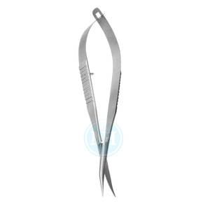 Tijeras Corneosclerales de Grado Hospitalario para Cirugía, Hoja Mediana para Mano Izquierda, en Venta Online - Product Image 3