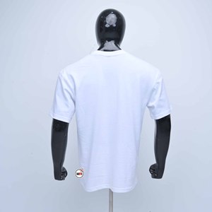 T-shirt en jersey de coton pour homme Loq MOQ, imprimé sur mesure, manches courtes, col rond, coupe ample, couleur unie, décontracté, respirant, séchage rapide - Product Image 2