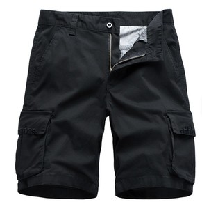 Shorts chino en toile tricotée kaki pour hommes, taille haute, anti-plis, écologiques, séchage rapide, vente en gros d'usine ODM, personnalisables - Product Image 4