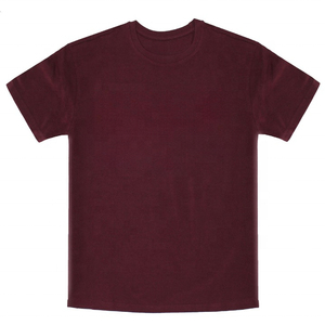 Herren Königsblau Kurzarm-T-Shirt mit Rundhalsausschnitt, reguläre Passform, einfarbig, lässig, gestrickt, 100% Baumwoll-Jersey-Stoff - Product Image 2
