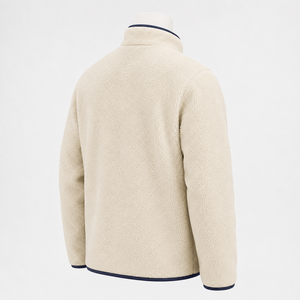 Men Polar Sherpa <b>Jacket</b> Featuring A Warm Fleece Feel Comfortable Fit And Versatile Style For Winter Walks Travel And Daily Wear - Product Image 6