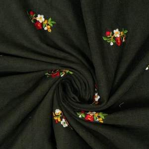 Tela de Chifón Bordada Malty Dobby, 100% Poliéster, Transpirable, Ecológica, para Bodas, Color Personalizado, Suministro Textil, Exportaciones - Product Image 4