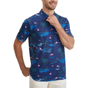 Polos casuales para hombre, personalizables, de tela de alto rendimiento, para golf, para uso minorista y de marca. - Product Image 3