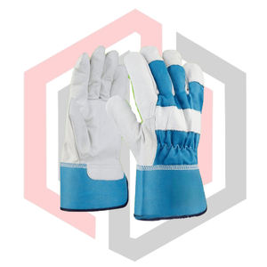 Gants de travail en cuir Rigger avec tissu anti-chimique, respirants, résistants aux déchirures, sans silicone, sans poudre, de haute qualité - Product Image 1