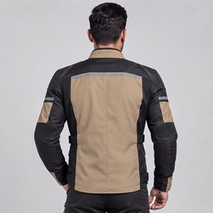 Veste de moto en Cordura de qualité supérieure, tissu durable, construction respirante, coupe confortable, design protecteur pour la course à moto - Product Image 6