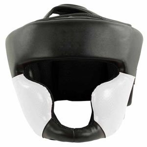 Protector de Cabeza para Boxeo, Protección Facial Completa, Espuma de Alta Densidad, PU/Cuero Genuino, Entrenamiento, Competición, OEM/ODM, Venta al Por Mayor - Product Image 1