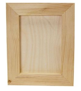 H a CRAFT Wooden Photo <b>Frame</b> Solid Wood Handmade Eco-Friendly Rustic Decorative Vertical Rectangular Wall <b>Mount</b> - Product Image 1