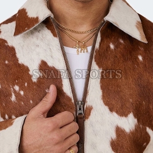 Unique Style Men Fashion Design New Arrival <b>Leather</b> <b>Jacket</b> For Men Easy To Wear Men Hair on <b>Leather</b> <b>Jackets</b> - Product Image 5