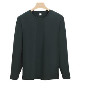 Novedad Exclusiva: Sudadera de Manga Larga para Hombre, Tejido Terry Grueso, Cuello Redondo, Transpirable, Poliéster/Algodón, Servicio OEM - Product Image 3