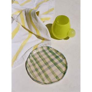 Juego de bandejas de servir de metal hechas a mano |   Platos Decorativos Redondos de Lujo con Acabado Galaxia |   Bandeja de Mármol Nórdico para Hogar y Hotel - Product Image 2