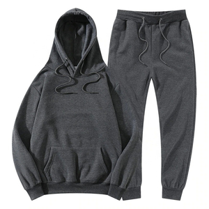Men Sport Track Suits Joggers Set Men Suit Set Wholesale Sportswear Gym Fitness Fleece Training <b>Tracksuits</b> Men Wholesale - Product Image 3