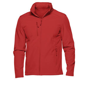 Chaqueta Softshell Personalizada de Color Sólido, Resistente al Viento y al Agua, con Cierre de Cremallera, Transpirable y Agradable al Tacto - Product Image 3