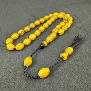 ลูกประคำเรซิ่นสวยงามคลาสสิกสำหรับการสวดมนต์อิสลาม ละหมาดเช้าประจำวัน และโอกาสพิเศษสำหรับเดือนรอมฎอนและวันอีด - Product Image 4