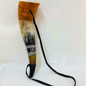 Handcrafted Viking <b>Horn</b> <b>Drinking</b> <b>Horn</b> with Norse Design Traditional Viking <b>Horn</b> Medieval <b>Drinking</b> <b>Horn</b> - Product Image 3