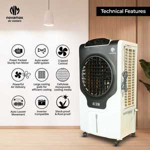 Enfriador de Aire AEON de 85 Litros, Enfriador de Aire de 85 LTR para Exteriores y Desierto con Motor de Alta Resistencia, Tanque Grande y Refrigeración para Espacios Amplios - Product Image 3