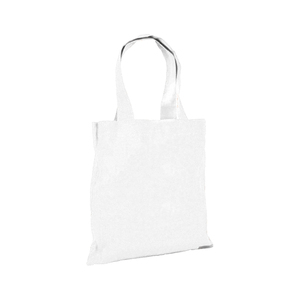 Solid Color White Cotton Short Handle Custom Logo And Size Cotton Shopping <b>Bag</b> Supplier Factory Hand Carry - Product Image 4
