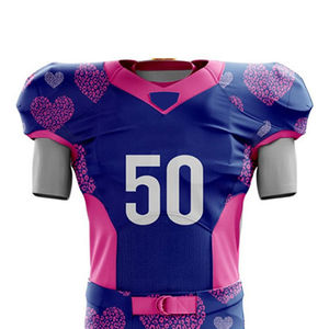 Uniformes de football américain très demandés, logo personnalisé imprimé, vêtements de sport de haute qualité, ensemble d'uniformes de football américain, service OEM - Product Image 4