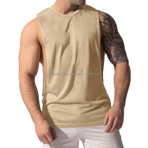 Débardeurs de sport pour hommes, séchage rapide, respirant, musculation, stringer, haute qualité, confortable, grande taille, sans manches, tie-dye - Product Image 6