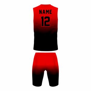 Uniforme de football américain 7v7 respirant et à séchage rapide, avec impression numérique et design personnalisable, pour le flag football 7 sur 7 - Product Image 2