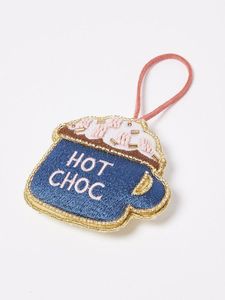 Champagne Bottle In Ice Bucket Ornament Beaded Textile Handcrafted Christmas Decoration Luxury Style - Product Image 4