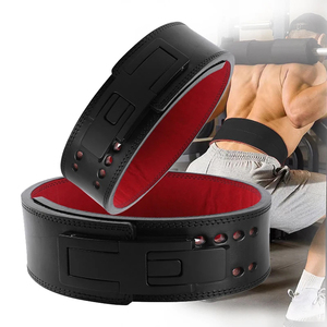 Weightlifting <b>Belt</b> Leather Weight Lifting Lever <b>Belt</b> for Men Women Gym Fitness Powerlifting Waist and Back Support - Product Image 6