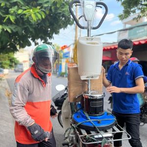 Meilleur choix des fournisseurs vietnamiens, nouvelle autolaveuse industrielle électrique HGP-17A, machine à polir le béton et la pierre, acier inoxydable - Product Image 4