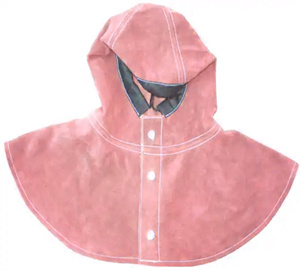Leather Welding Hood Helmet Cow Split Leather Industrial Safety Working Cap Protective Jacket-<b>Style</b> <b>Head</b> Protection for Welders - Product Image 4