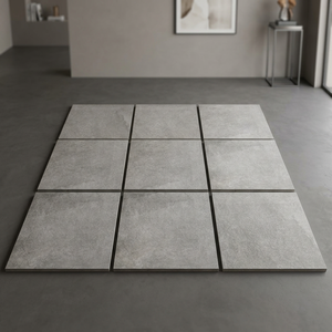 Baldosas de Porcelana Resistentes para Jardín, 20 mm, 600x600, 300x600 mm, Color Piedra Avellana, Gris Claro, Crema, Beige, Baldosas para Piso Exterior - Product Image 2