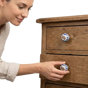 Cloud Shape Industrial Design <b>Ceramic</b> Cabinet Drawer Door <b>Knobs</b> & Pulls for Hotel & Kitchen Furniture Handles - Product Image 4