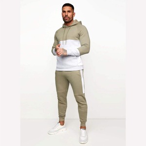 Wholesale Custom Logo Full Zip <b>Pullover</b> Hoodies <b>Men</b> Nylon Windproof Waterproof Two-Piece Sportswear Jogger Sweatsuits Tracksuit - Product Image 5
