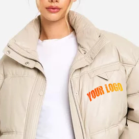 Oferta Directa de Fábrica: Chaqueta Acolchada de Camuflaje para Mujer con Bordado, 100% Poliéster, Forro de Algodón, Impermeable, Ligera y Cálida con Cremallera - Product Image 6