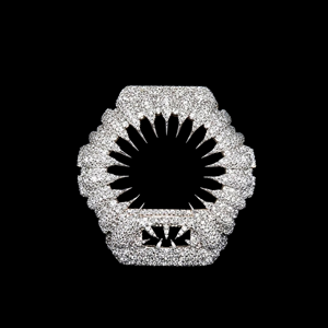 Boîtier de montre personnalisé serti de diamants GS-6900, design de luxe pour montres haut de gamme - Product Image 1