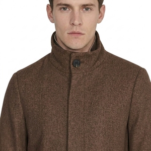 Manteau long matelassé pour homme, veste d'hiver chaude avec poches zippées, col montant, vêtements décontractés pour l'extérieur - Product Image 3
