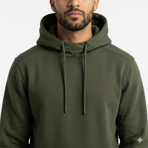 Sweat à capuche uni pour homme de qualité supérieure, sans fermeture éclair, doublure polaire douce, confortable, durable, décontracté, vente en gros - Product Image 1