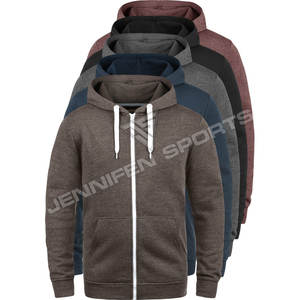 Sudadera Deportiva de Invierno para Gimnasio, 220g, Algodón y Poliéster, Personalizable con Impresión, Sudadera con Cremallera para Hombre, Diseño Sólido - Product Image 6