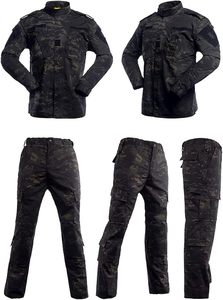 Veste et pantalon tactiques respirants pour homme, tenue de chasse, ensemble de vêtements 2 pièces - Product Image 2