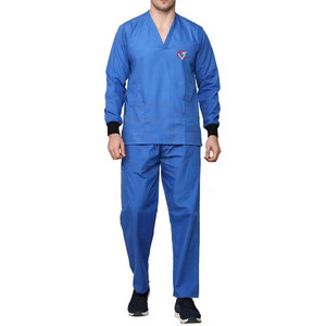 Uniformes de Enfermería Personalizados y Transpirables para Hombre, Uniformes Médicos de Secado Rápido, Suaves, con el Mejor Diseño y Color Personalizado - Product Image 1