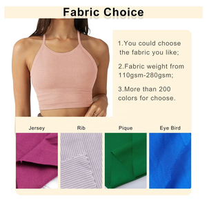 Women Knitted 100% Cotton Solid Color Halter Neck Crop Tank <b>Top</b> with Tassel & Button Hip Hop Style Green - Product Image 4
