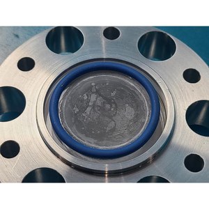 Composant usiné circulaire Lam Research 2300 Exelan Flex45, utilisé comme tel quel, équipement semi-conducteur d'époque - Product Image 2