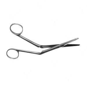 Premium Heymann Nasal Turbinectomy Scissors - Reusable Stainless Steel Rhinoplasty Septoplasty Nasal Polyp Removal ENT Scissors - Product Image 2