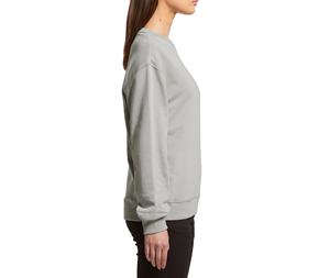Sweat-shirt à col rond pour femme avec logo personnalisé - Polaire en coton-polyester de qualité supérieure, manches longues, sweat-shirts - Product Image 2