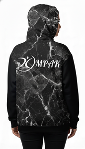 Sweat à capuche unisexe décontracté et surdimensionné de qualité supérieure pour l'hiver, avec broderie et impression par sublimation intégrale, idéal pour les collections streetwear - Product Image 3