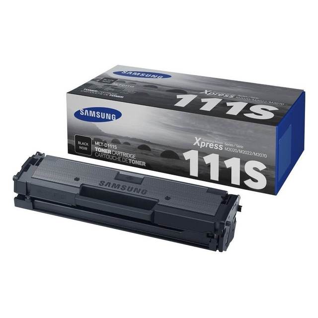 SAMSUNG MLT D111S Black toner cartridge for ML2160 ML2165 ML2165W machine laser printer supply