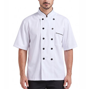 Veste de chef unisexe moderne et confortable, respirante, pour l'industrie hôtelière - Product Image 1