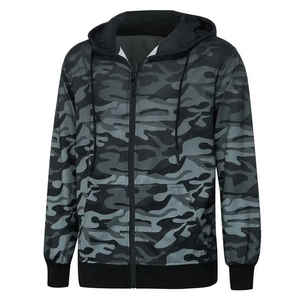 Sudadera con Capucha Camuflada, Personalización al por Mayor, Ropa Urbana Premium, Sudadera Moderna, Diseño de Sudadera con Capucha, Fabricante OEM ODM - Product Image 1