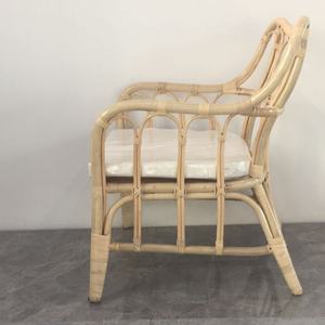 Silla de ratán tejida a mano para descanso, ideal para hoteles y cafeterías. Fabricante OEM de Vietnam. - Product Image 3