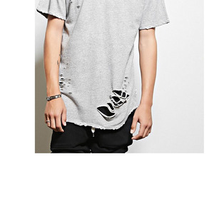 Custom logo <b>T</b>-shirts 100% Cotton Short Sleeve Crew Neck Vintage Distressed Men's <b>T</b> shirt Unisex - Product Image 4