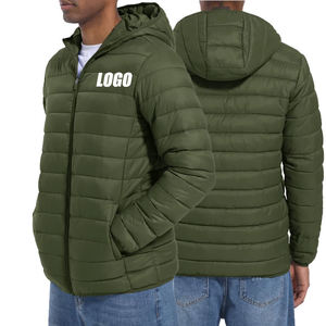 Winter Unisex Hooded Puffer Down <b>Jacket</b> Slim Mid Length <b>Thick</b> Warm Simple Stylish Large Pockets Breathable Adults Puffer <b>Jackets</b> - Product Image 5