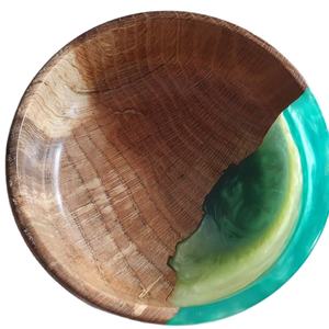 Customized Multiple Sizes <b>Bowl</b> Salad Soup <b>Dough</b> <b>Bowl</b>,100% Log Acacia Resin Wooden <b>Bowl</b> Serving <b>Bowl</b> for Vegetables Fruits Salad - Product Image 1